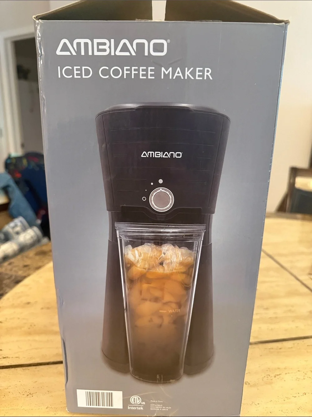 Ambiano Iced Coffee Maker in Black